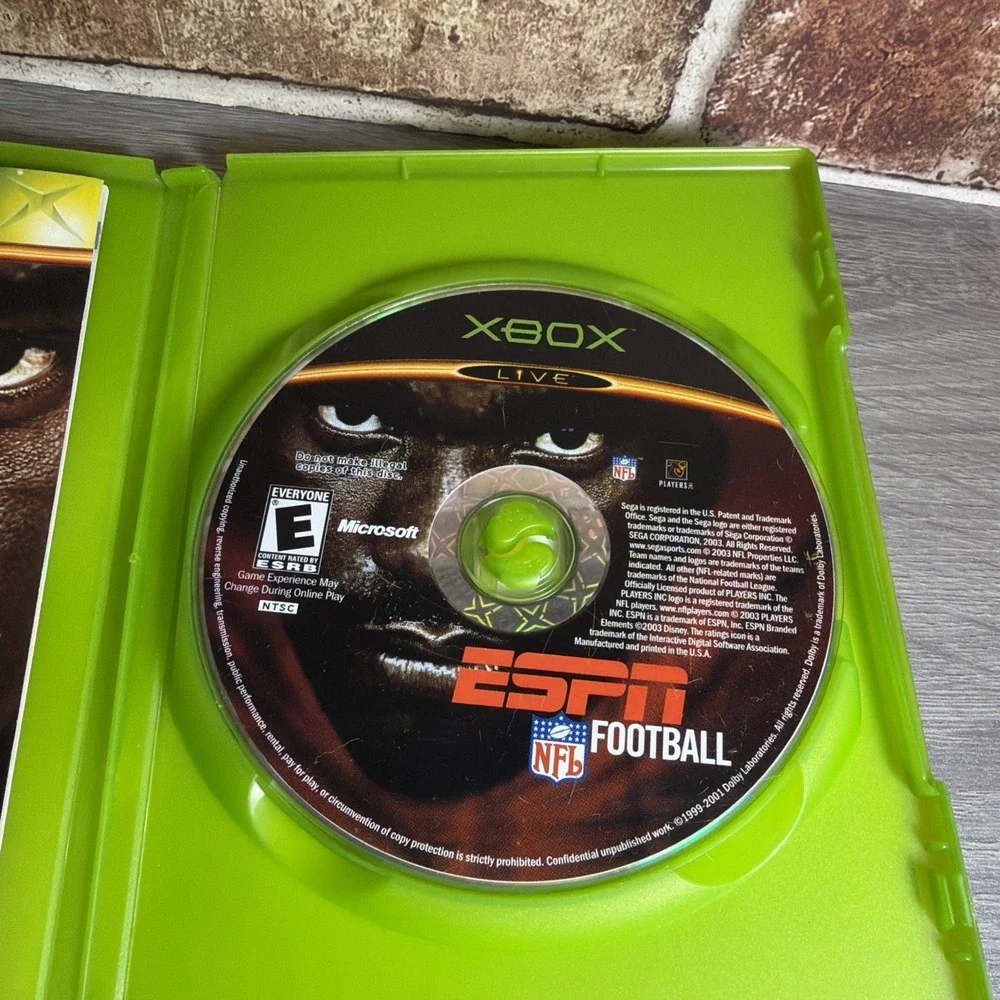 ESPN NFL Football 2K4 Original Microsoft Xbox CIB Complete